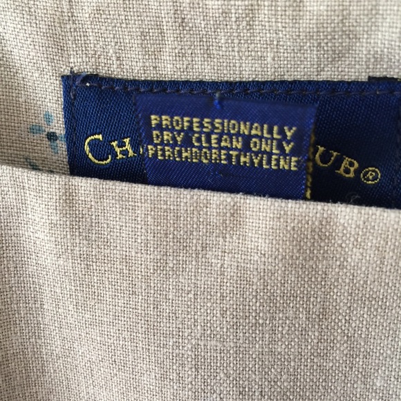 Charter Club Floral Print Shift Dress Linen Size 8 - Picture 5 of 5